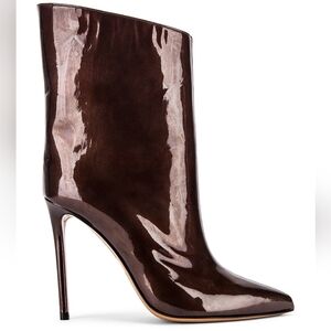 Alexander Vaulthier AlexBrown Patent Leather Stiletto Ankle Boots